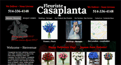 Desktop Screenshot of fleuristecasaplanta.com